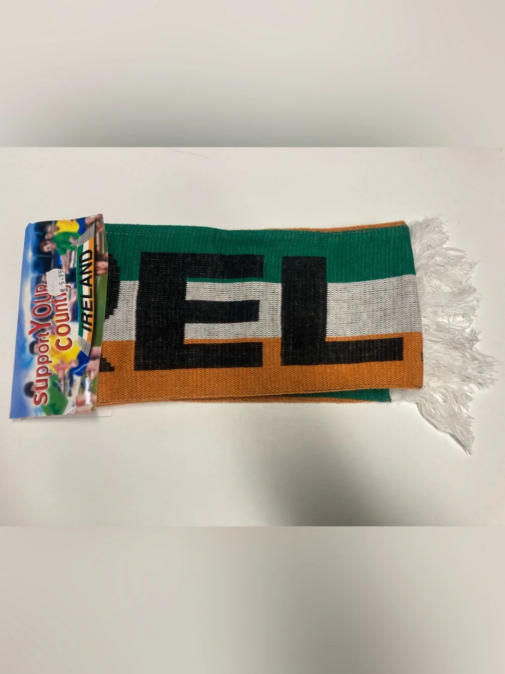 Ireland Soccer Scarf. New with Tags!